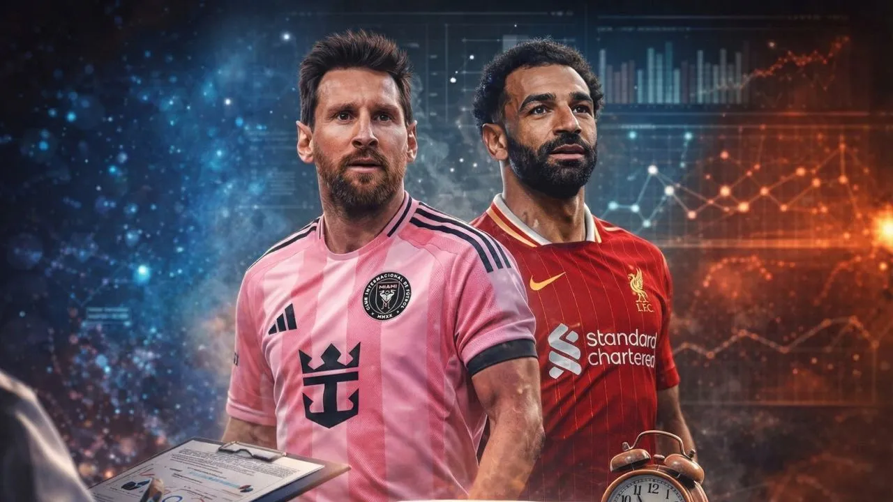 سبب علمي يمنع صلاح من اللعب كجناح.. حل ينقذ مسيرته بناءً على نصيحة ميسي